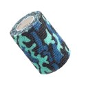 Vitammy Autoband niebieskie moro 7,5cm x 450cm Elastyczny bandaż kohezyjny samoprzylepny
