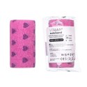 Vitammy Autoband serduszka fioletowe 10cm x 450cm Elastyczny bandaż kohezyjny samoprzylepny