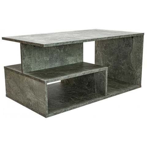 Stolik Kawowy Ława Do Salonu z Półką 90x51x43 Nowoczesny Beton Kansas
