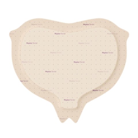 MOLNLYCKE Mepilex Border Sacrum 22x25cm /opk. 5 szt Opatrunek do stosowania w okolicach kości krzyżowej