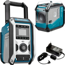 MAKITA DMR115 ODPORNE RADIO GŁOŚNIK 2x5W+25W SUBWOOFER BLUETOOTH ZASILACZ