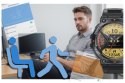 SMARTWATCH MĘSKI Gravity GT7-1 PRO - WYKONYWANIE POŁĄCZEŃ, PULSOKSYMETR (sg018a)