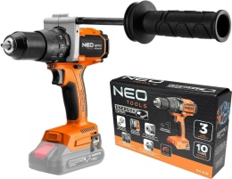 WKRĘTARKA AKUMULATOROWA NEO N04-616 BEZSZCZOTKOWA Z UDAREM 100NM ENERGY+