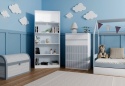 Komoda z 5 Szufladami Duża Do Salonu 70x109x40cm Arte Blue Lilia L5 Pojemna