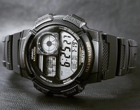 ZEGAREK MĘSKI CASIO AE-1000W 1AV (ZD073A) - WORLD TIME