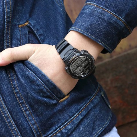 ZEGAREK MĘSKI CASIO AE-1000W 1AV (ZD073A) - WORLD TIME