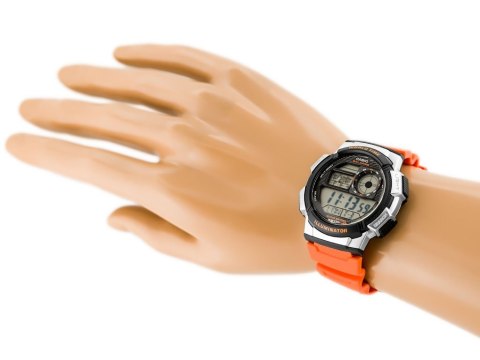 ZEGAREK MĘSKI CASIO AE-1000W 4BV (zd073d) - WORLD TIME