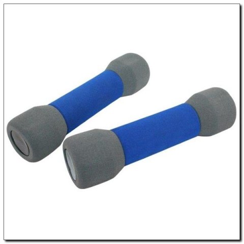 CM05 NIEBIESKO-SZARY CIĘŻARKI MIĘKKIE 2 x 1,5 KG HMS