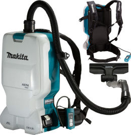 ODKURZACZ AKUMULATOROWY PLECAKOWY 6L 2*18V LI-LON MAKITA DVC660Z