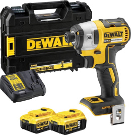 ZAKRĘTARKA AKUMULATOROWA DEWALT DCF887P2 18V 1/4'' 2*5,0AH LI-LON