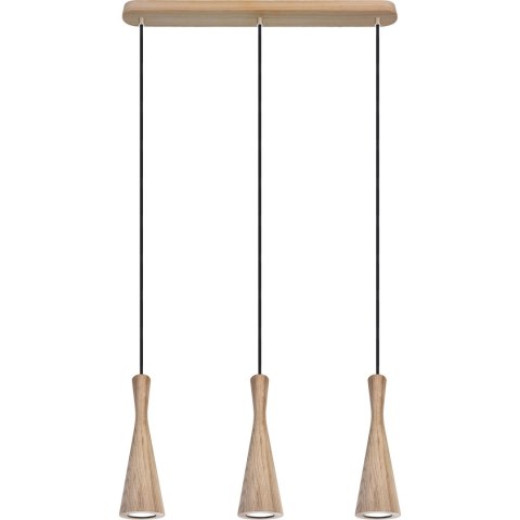 Lampa wisząca dąb Vegas 3pł