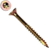 WKRĘT DO DREWNA OCYNK ŻÓŁTY NA TORX 6.0*180MM T30 100 SZTUK