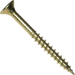 WKRĘT DO DREWNA OCYNK ŻÓŁTY NIEPEŁNY GWINT 6.0*100MM 100 SZTUK