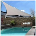 ŻAGIEL PRZECIWSŁONECZNY DASZEK WODOODPORNY 3X3X3M MODERNHOME - SZARY