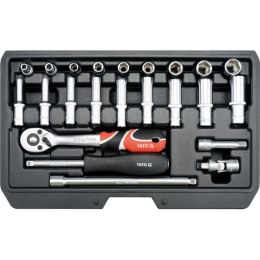 YATO YT-14451 ZESTAW NARZĘDZIOWY 23 CZĘŚCI 1/4''