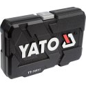 YATO YT-14451 ZESTAW NARZĘDZIOWY 23 CZĘŚCI 1/4''