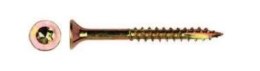 WKRĘT DO DREWNA OCYNK ŻÓŁTY NA TORX PFS+ 5.0*100MM T25