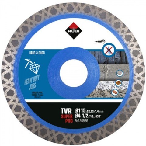RUBI TARCZA TURBO VIPER - TVR SUPERPRO 115mm