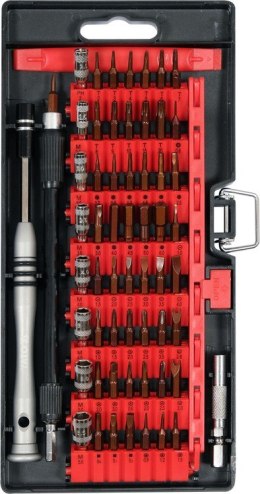 YATO YT-25760 ZESTAW DO NAPRAWY TELEFONÓW KOMÓRKOWYCH 61SZT