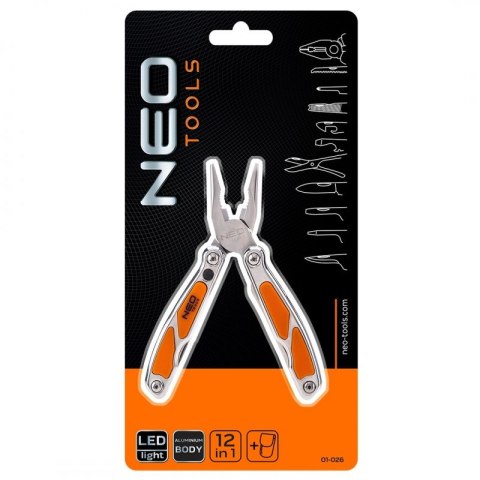 NEO NARZĘDZIE WIELOFUNKCYJNE Z LED, ZESTAW 12SZT.