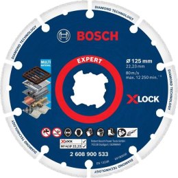 BOSCH TARCZA UNIWERSALNA DIAMENTOWO-METALOWA X-LOCK 125MM