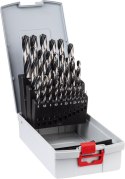ZESTAW WIERTEŁ 25 SZT. POINTTEQ DO METALU 1-13MM