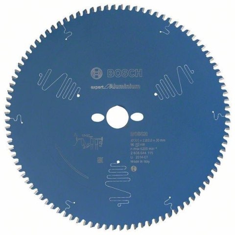 BOSCH TARCZA PILARSKA EXPERT FOR ALUMINIUM 305*30*2.8 96 T