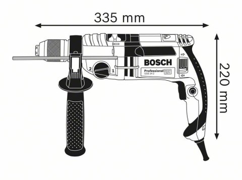 BOSCH 60119C801 WIERTARKA UDAROWA GSB 24-2 SUW 1100W 3000 OBR