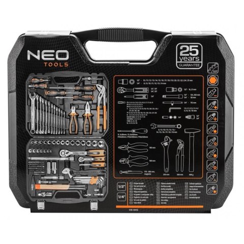 ZESTAW NARZĘDZI 143SZT. NEO