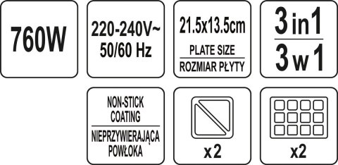 LUND OPIEKACZ 760W, 3W1