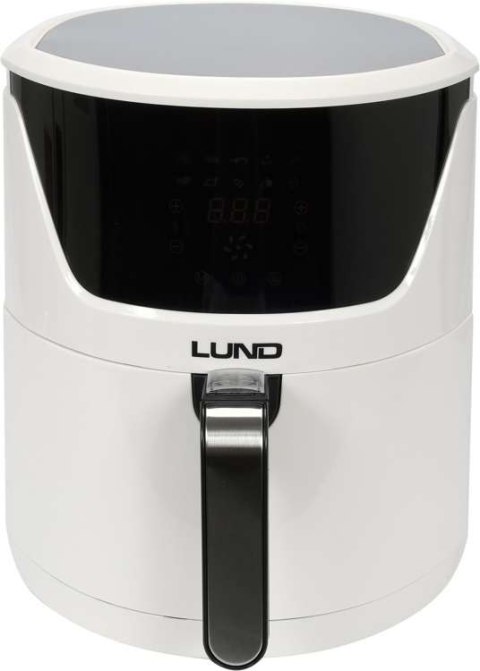 LUND FRYTKOWNICA BEZTŁUSZCZOWA 3,7L 1400W LED BIAŁA