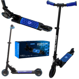Hulajnoga Składana Świecący podest LED dla dzieci Honeycomb Blue Qplay