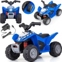 Quad dla Dzieci Pojazd na Akumulator HONDA ATV Dźwięk Światło Blue Milly M