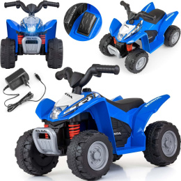 Quad dla Dzieci Pojazd na Akumulator HONDA ATV Dźwięk Światło Blue Milly M