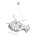Lampa wisząca Helikopter szary