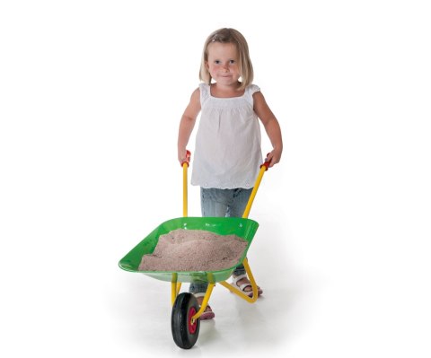 Rolly Toys Taczki Taczka Metalowa Zielona dla Dzieci udźwig 25 kg