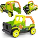 Chodzik - Pchacz dla Dzieci Auto Drewniany Explorer Lisek + hamulec