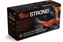 VELO STRONG pomarańczowe rozm. M /50 szt. Rękawice nitrylowe