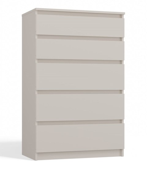 Komoda z 5 Szufladami Duża Do Salonu 70x109x40 cm Kaszmir Lilia L5 Pojemna