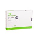 MOLNLYCKE Exufiber Ag 5x5cm /opk. 10 szt Żelujący opatrunek z włókien o szybkim działaniu przeciwbakteryjnym