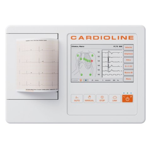 Elektrokardiograf Cardioline ECG100L 12 - kanałowy elektrokardiograf nowej generacji