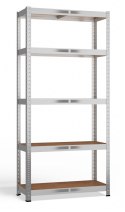 Regał Magazynowy Metalowy Do Piwnicy Garażu 5 Półek max 875 kg 70x30x150