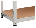 Regał Magazynowy Metalowy Do Piwnicy Garażu 5 Półek max 875 kg 70x30x150