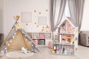 DREWNIANY DOMEK DLA LALEK XXL REZYDENCJA PUDROWA ECOTOYS