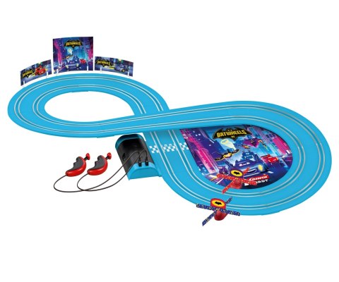 Elektryczny Tor Wyścigowy Samochodowy 2,4m Carrera First Batwheels Time for Action