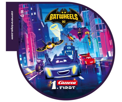 Elektryczny Tor Wyścigowy Samochodowy 2,4m Carrera First Batwheels Time for Action
