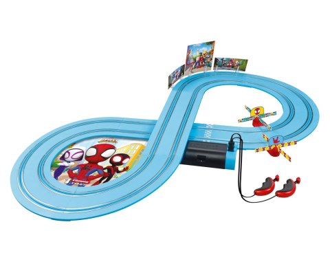 Elektryczny Tor Wyścigowy Samochodowy 2,4m Carrera First Spidey