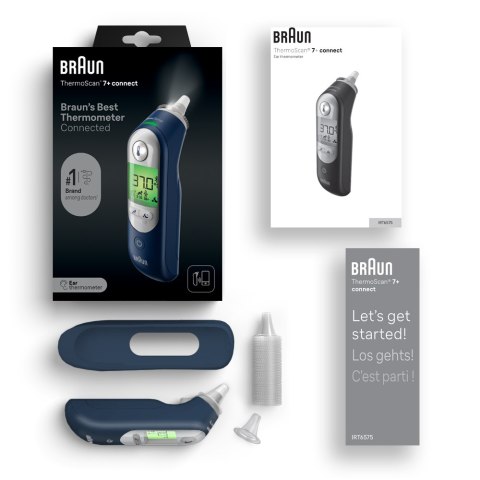 Braun IRT6575 Termometr douszny łączący się z aplikacją
