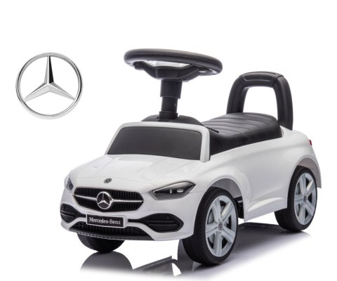Jeździk Auto dla dzieci +schowek Samochód Pojazd MERCEDES White Milly Mally