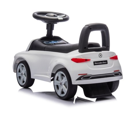 Jeździk Auto dla dzieci +schowek Samochód Pojazd MERCEDES White Milly Mally